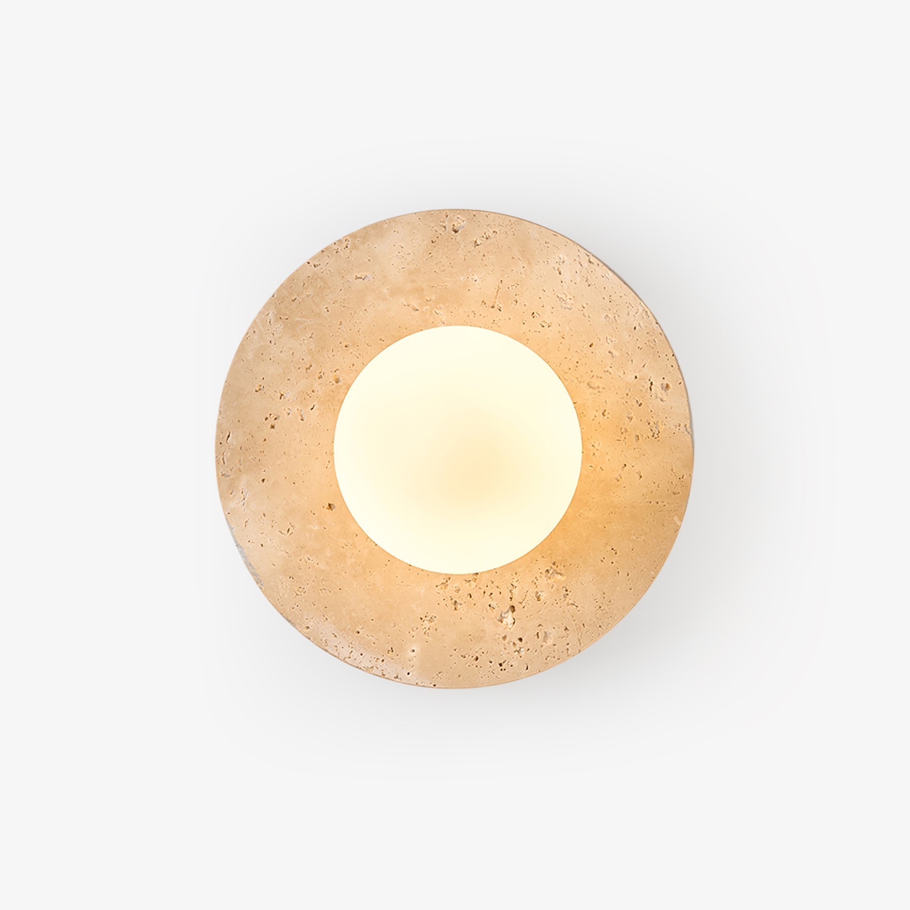 Vesolyra Travertine Ceiling Light - Neutralighting