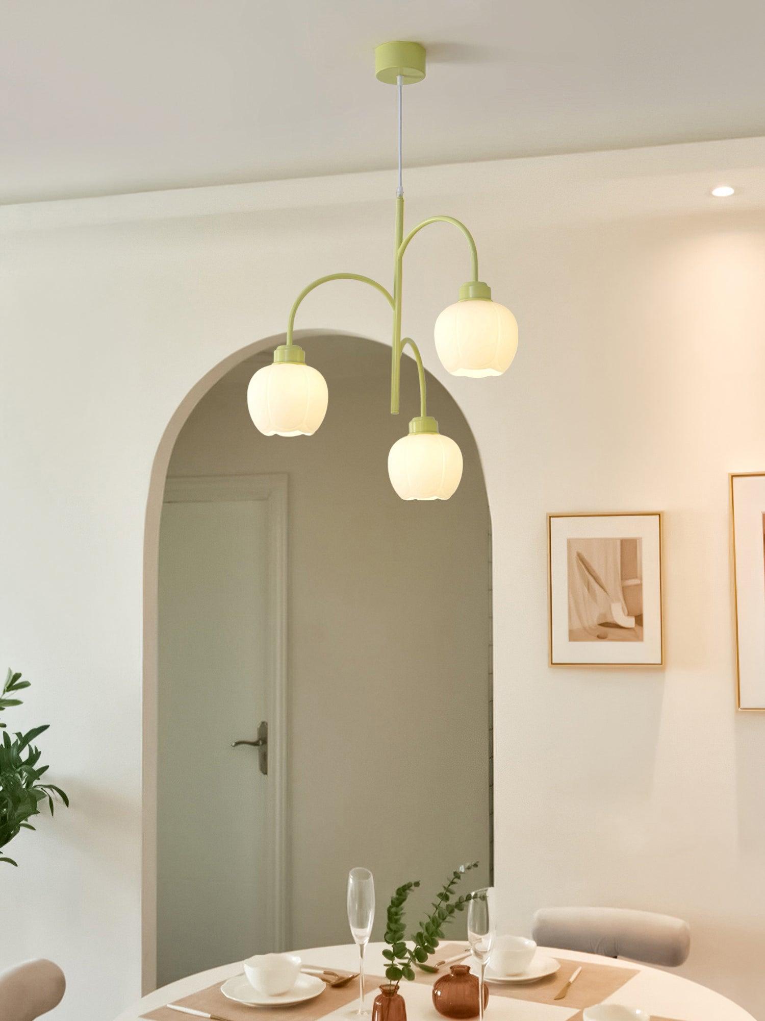Aurora Kronleuchter Blütenblatt Modern-Letslighting