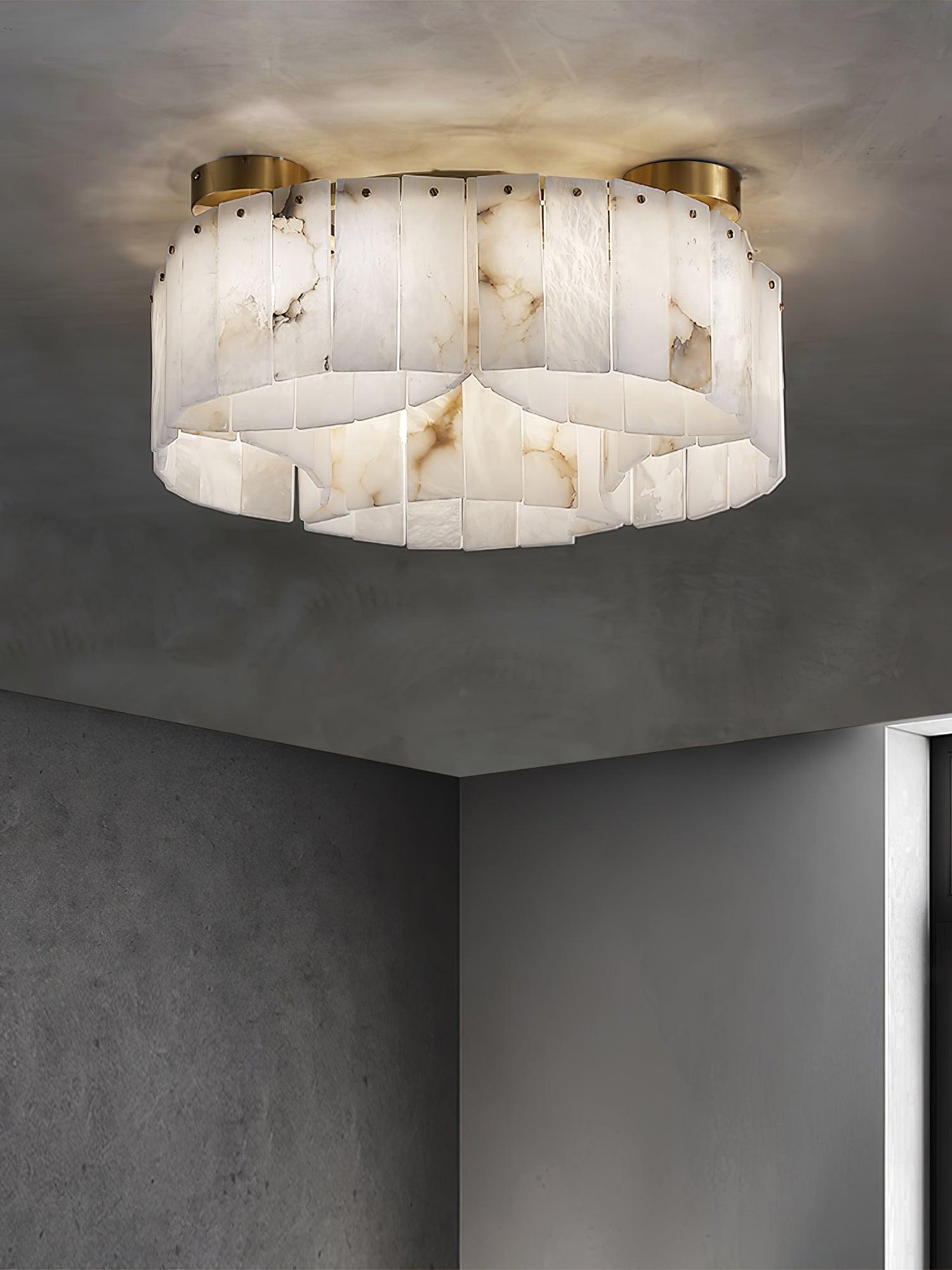 Selene Alabaster Ceiling Light - Neutralighting