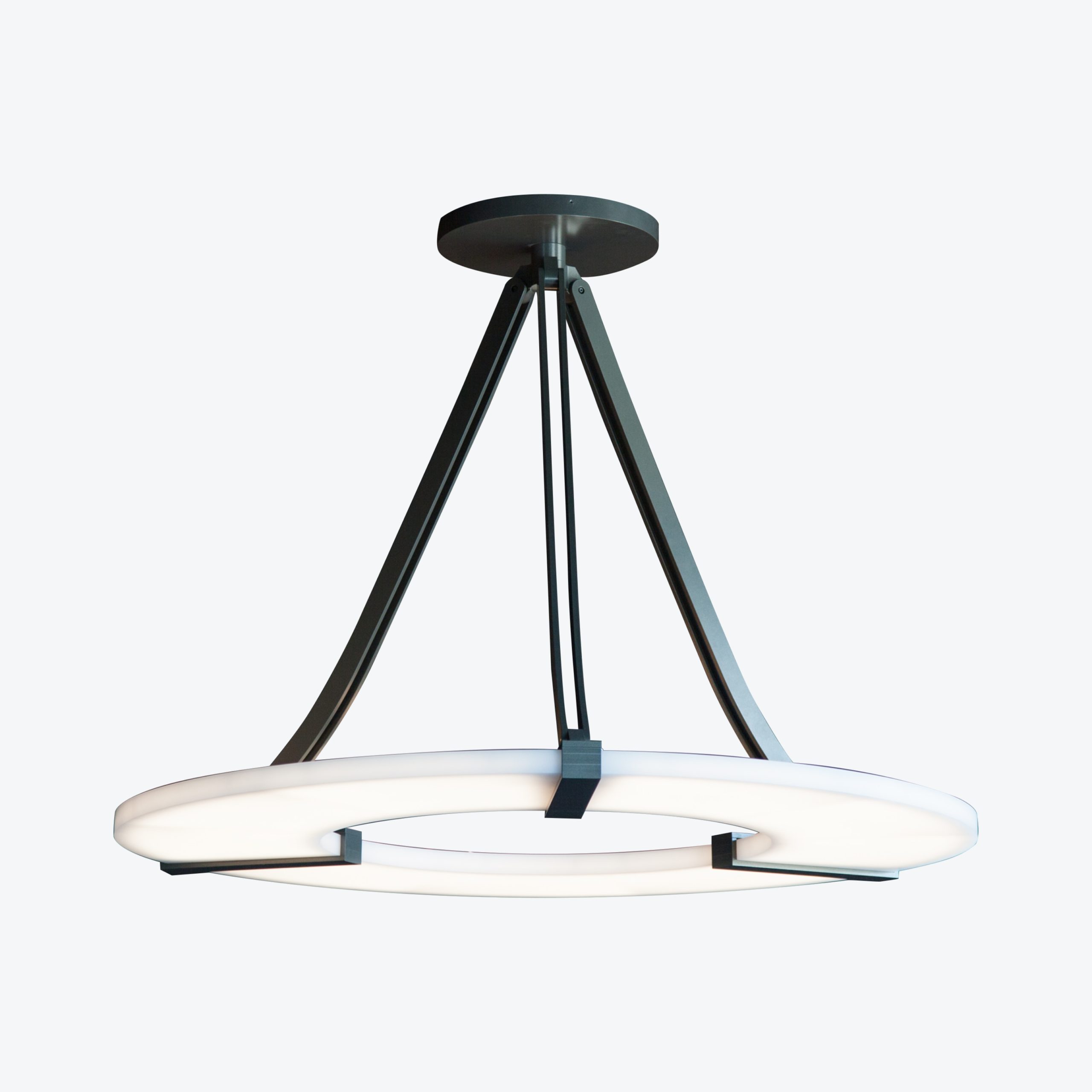 Elirionis Modern Minimalist Metal Alabaster Chandelier - Letslighting