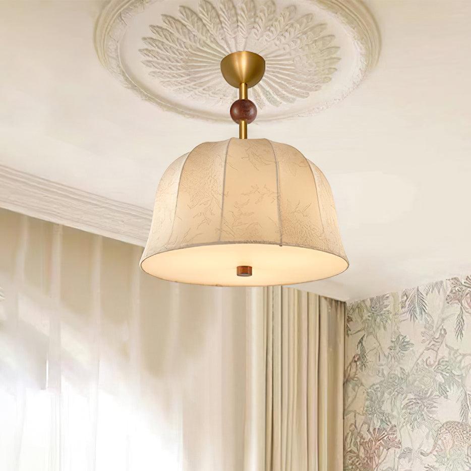 York Vintage-Deckenleuchte aus Stoff-Letslighting