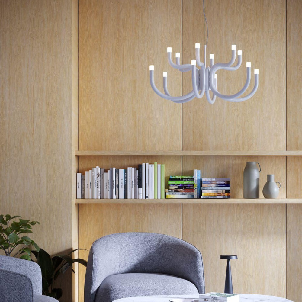Myvenara Moderner Kronleuchter aus Messing-Letslighting