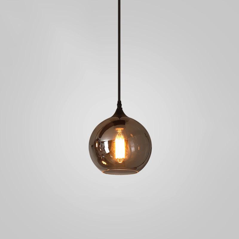 Mirelia Industrielle Pendelleuchte aus Glas-Letslighting