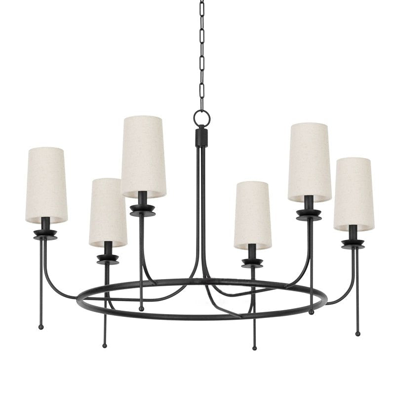 Yovaris Eleganter Vintage-Kronleuchter aus Eisen-Letslighting