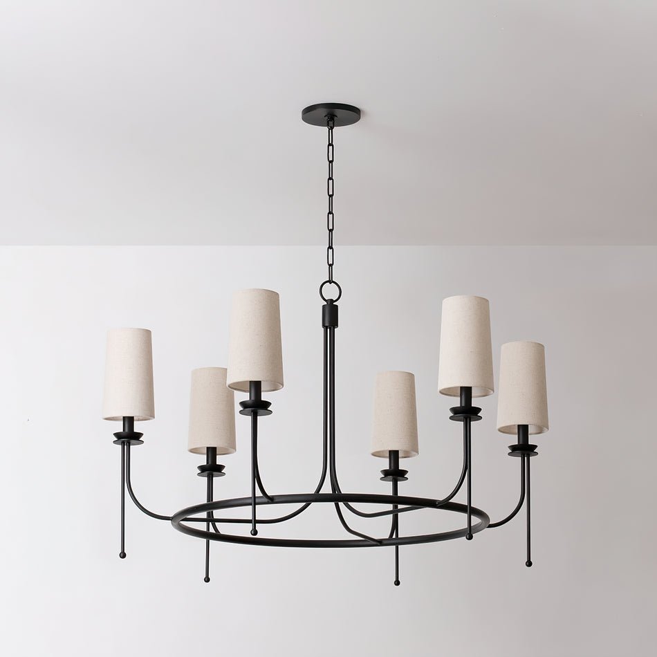 Yovaris Eleganter Vintage-Kronleuchter aus Eisen-Letslighting