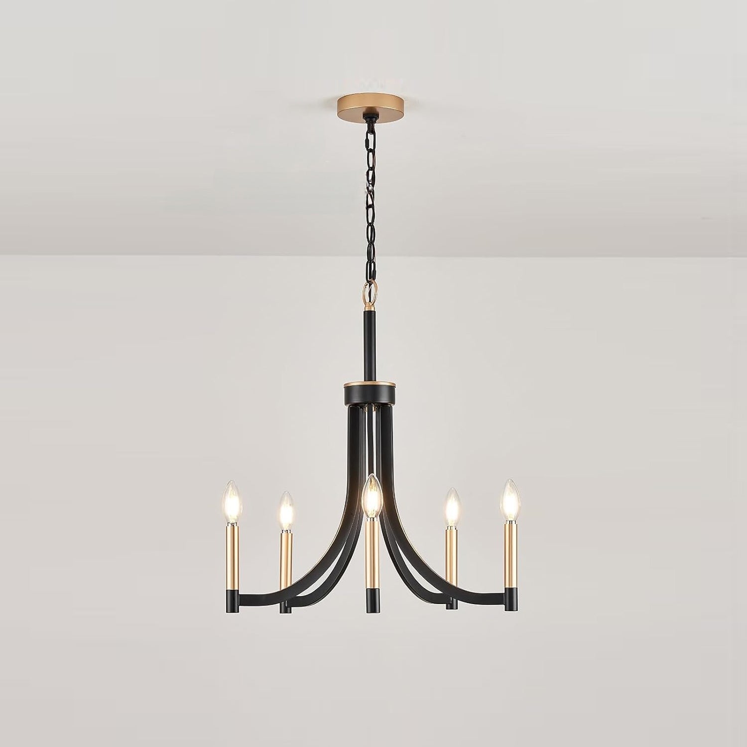 Ceshaora Vintage Industrie Messing Kronleuchter-Letslighting