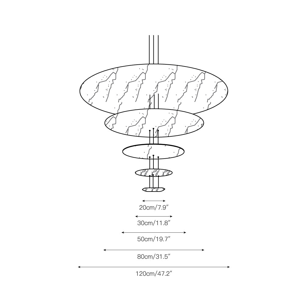 Erliris Postmodern Luxury Chandelier-Letslighting