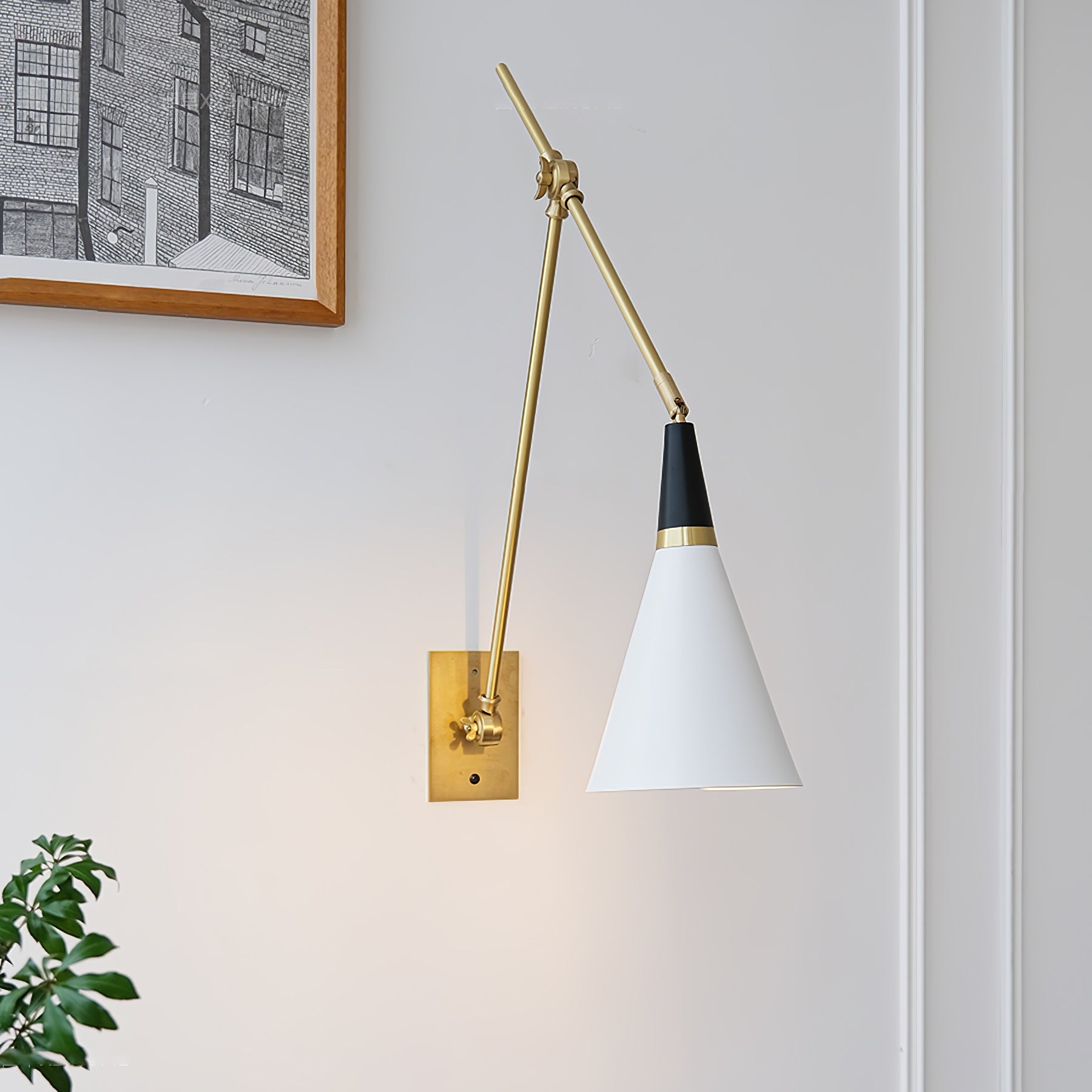 Ersila Messing Modern Minimalistisch Wandleuchte-Letslighting