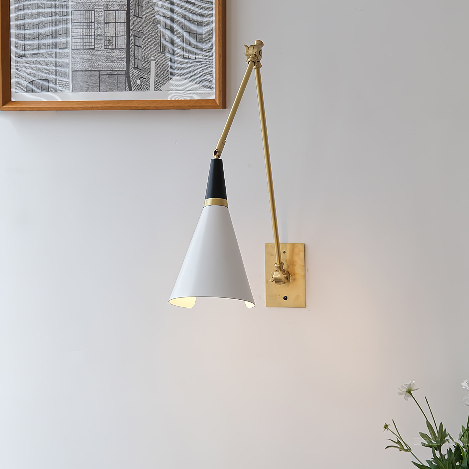 Ersila Messing Modern Minimalistisch Wandleuchte-Letslighting