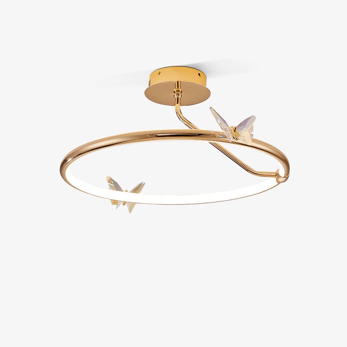 Solara Magic Butterfly Crystal Deckenleuchte-Letslighting