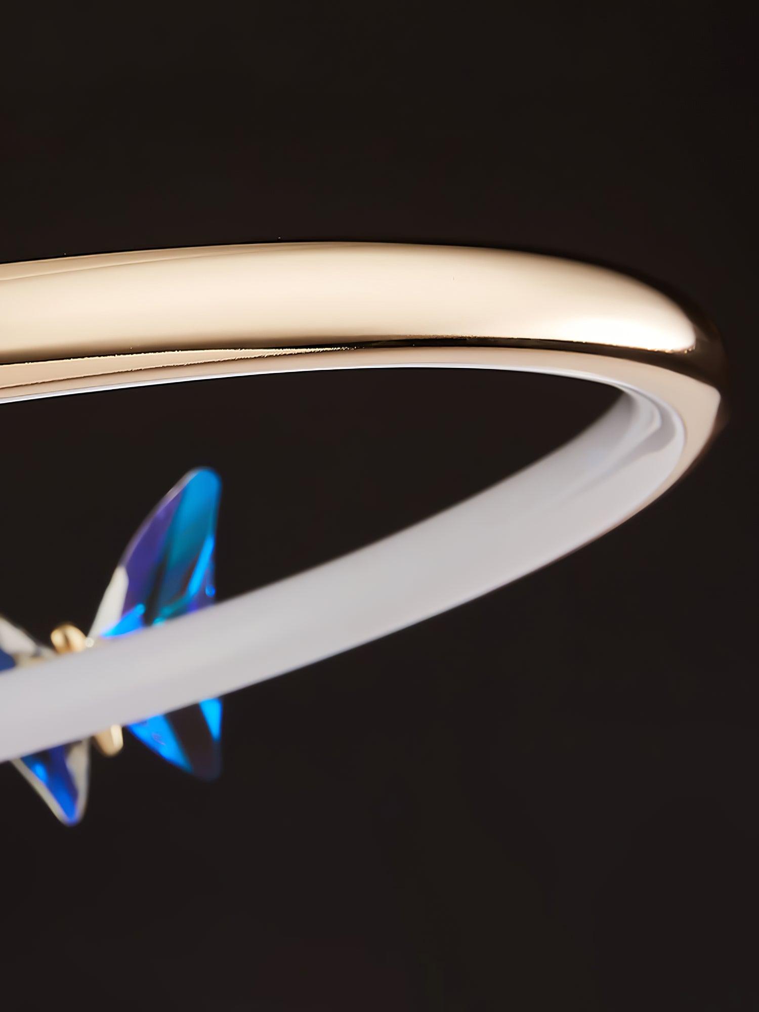 Solara Magic Butterfly Crystal Deckenleuchte-Letslighting