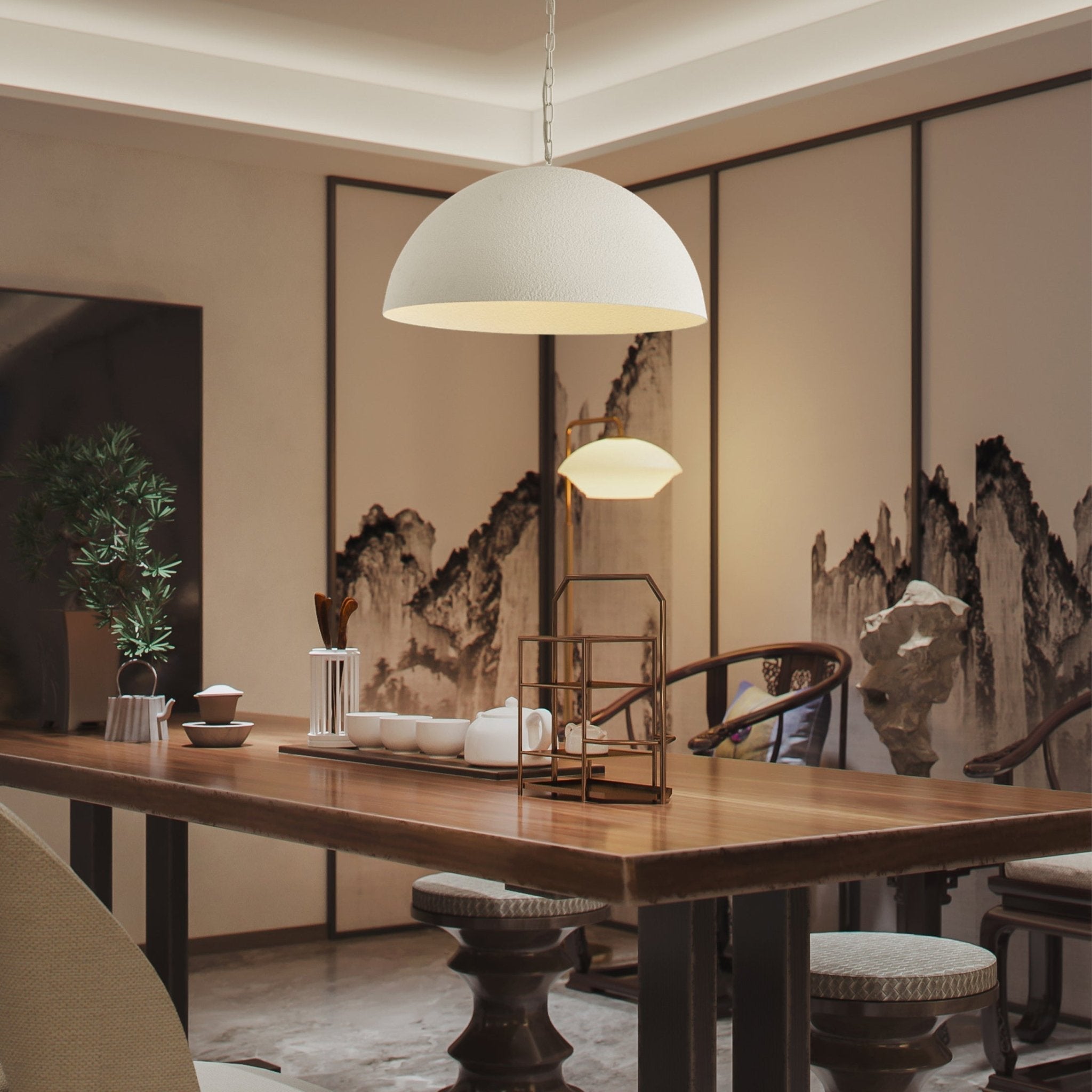 Evsola Modern Minimalistisch Dome Pendelleuchte-Letslighting