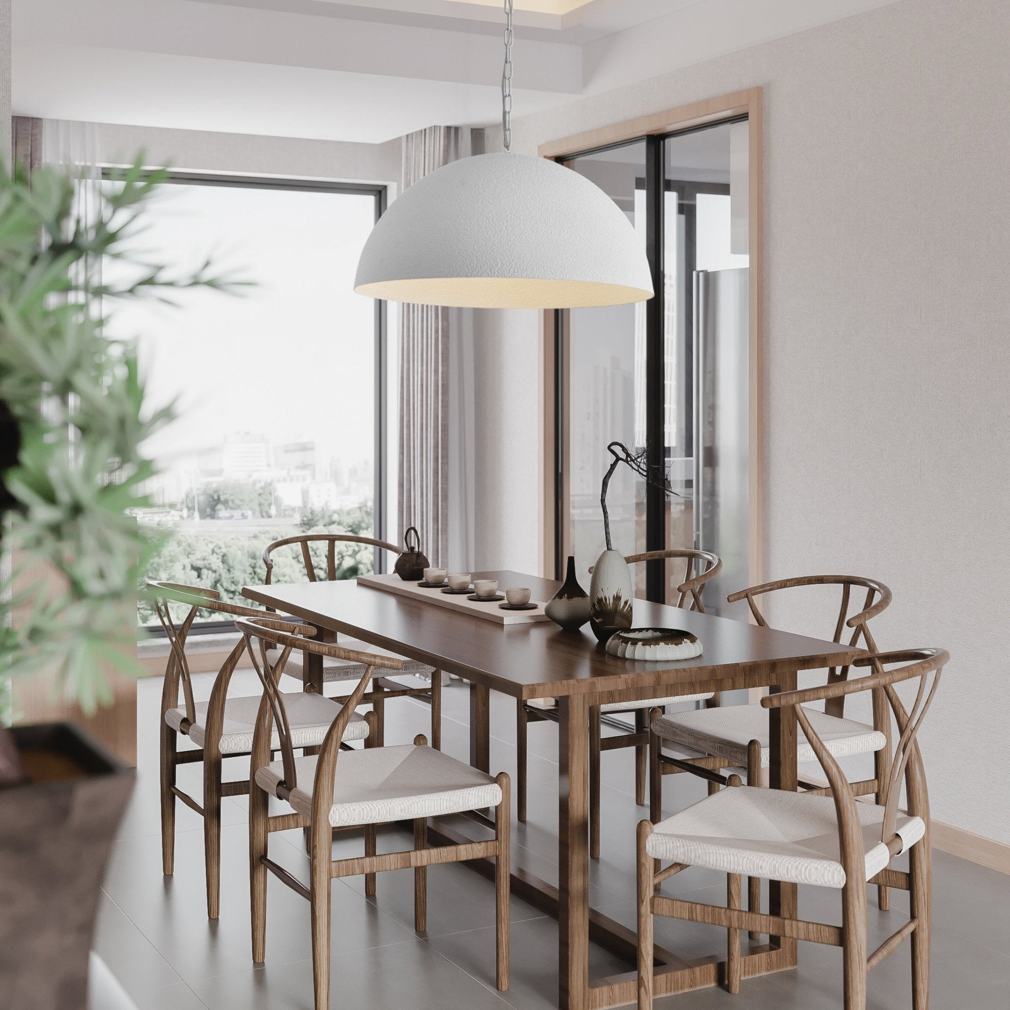 Evsola Modern Minimalistisch Dome Pendelleuchte-Letslighting