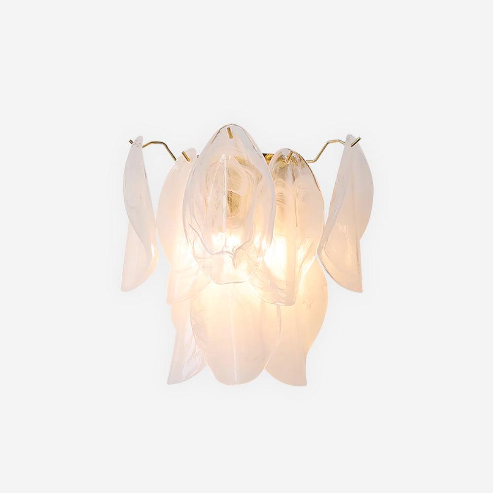 Evelo Petal Glass Wall Lamp - Letslighting