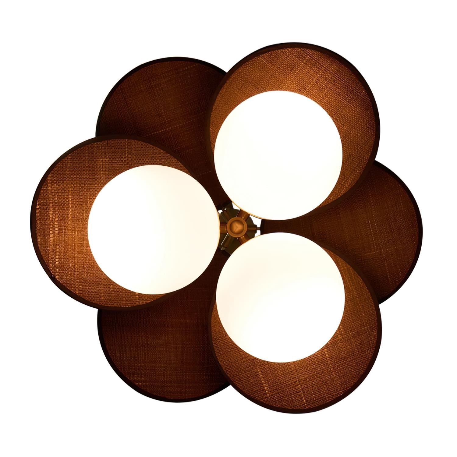 Florin Wooden Petal Pendant Light - Letslighting