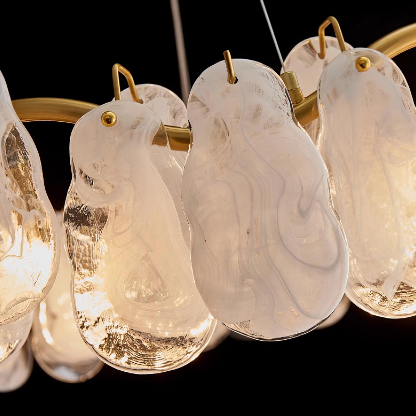 Lustra Kronleuchter-Wolkenglasplatten-Letslighting