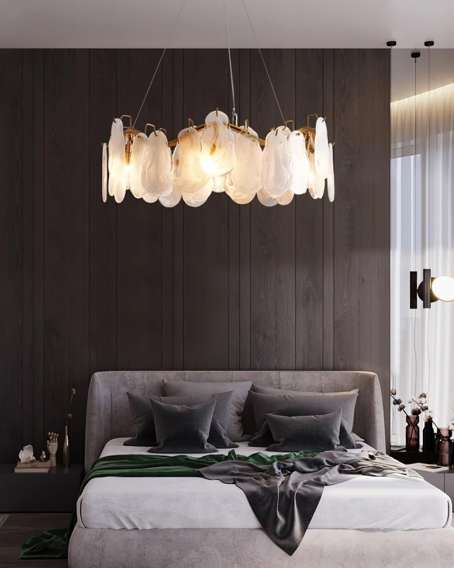 Lustra Kronleuchter-Wolkenglasplatten-Letslighting