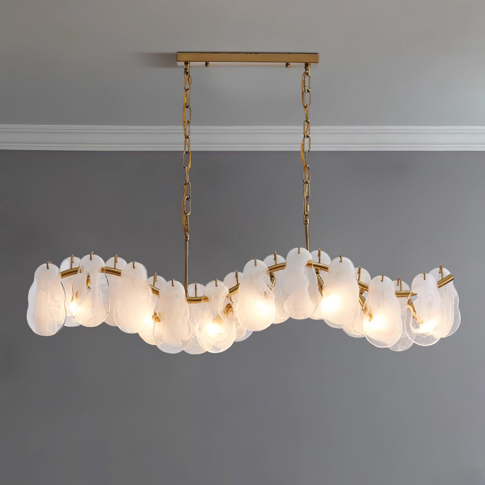 Lustra Kronleuchter-Wolkenglasplatten-Letslighting