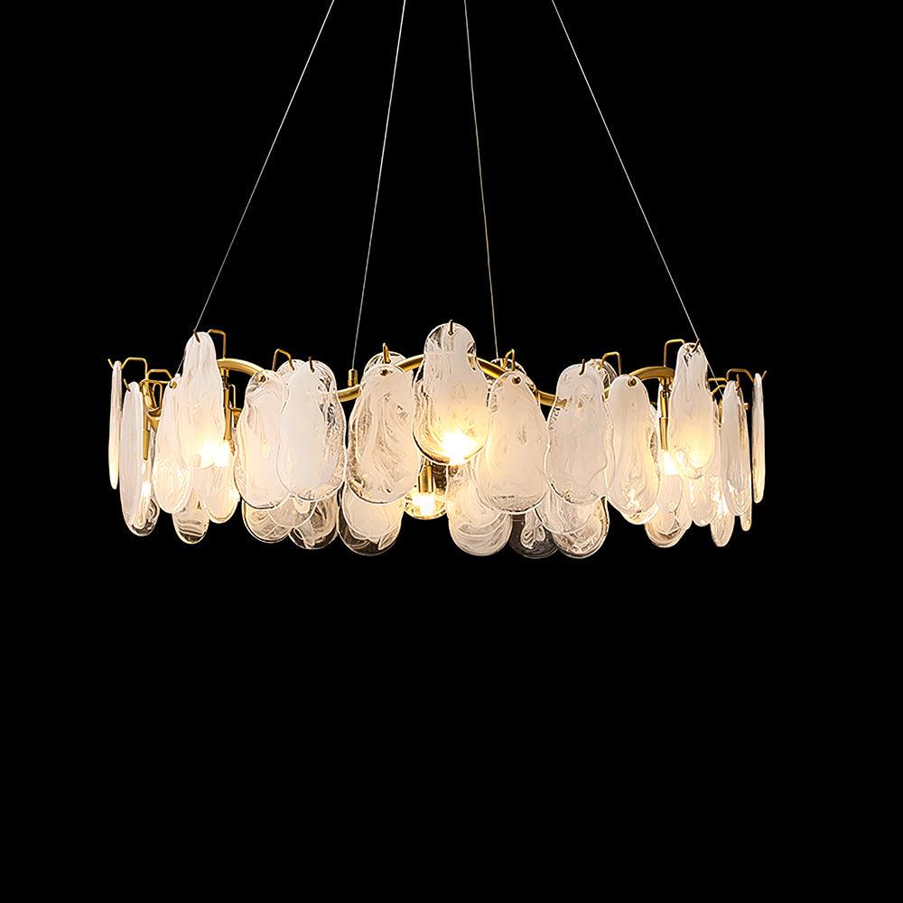 Lustra Kronleuchter-Wolkenglasplatten-Letslighting
