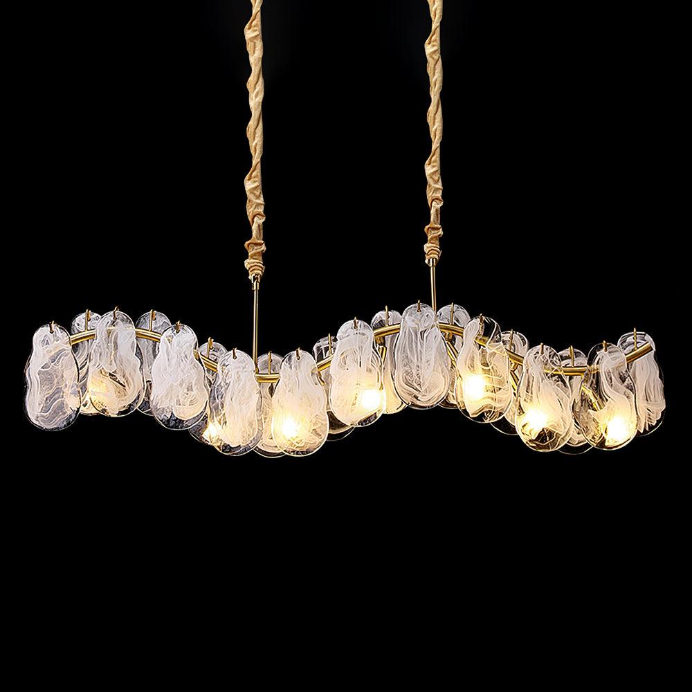 Lustra Kronleuchter-Wolkenglasplatten-Letslighting