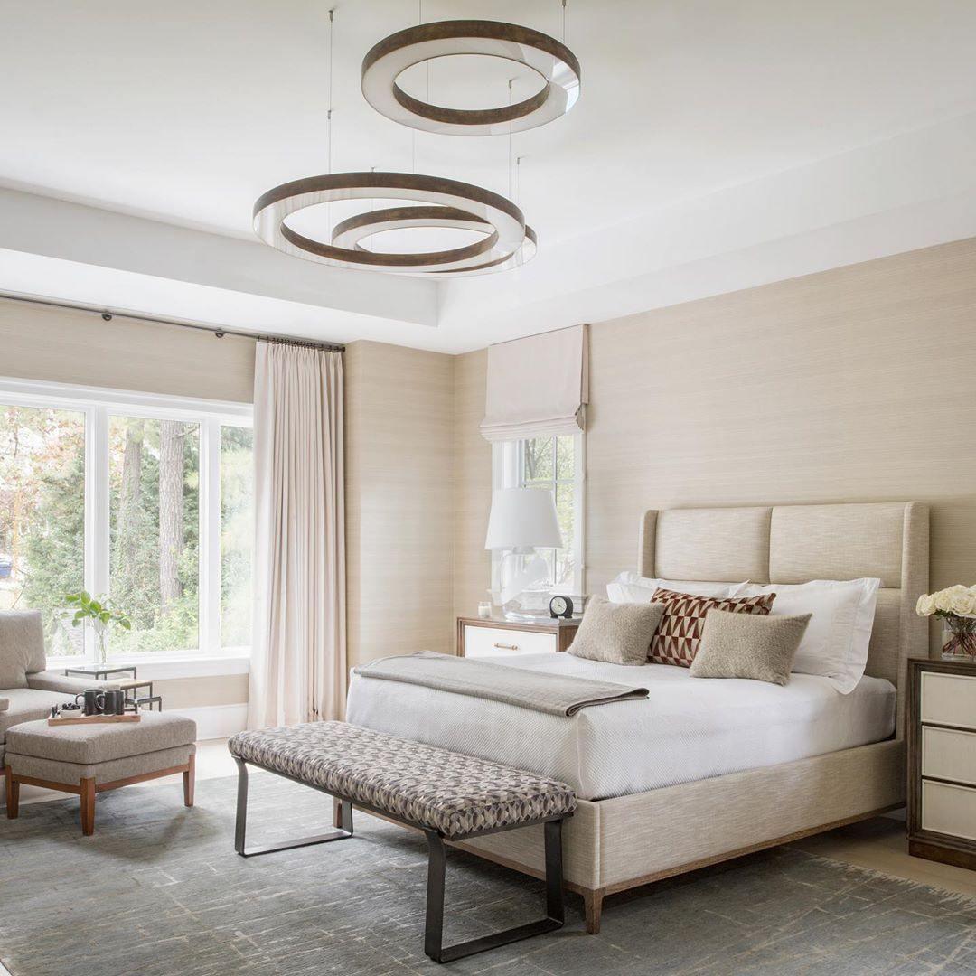 Lustra Pendelleuchte LED Ring Gold Modern 3 Ring-Letslighting
