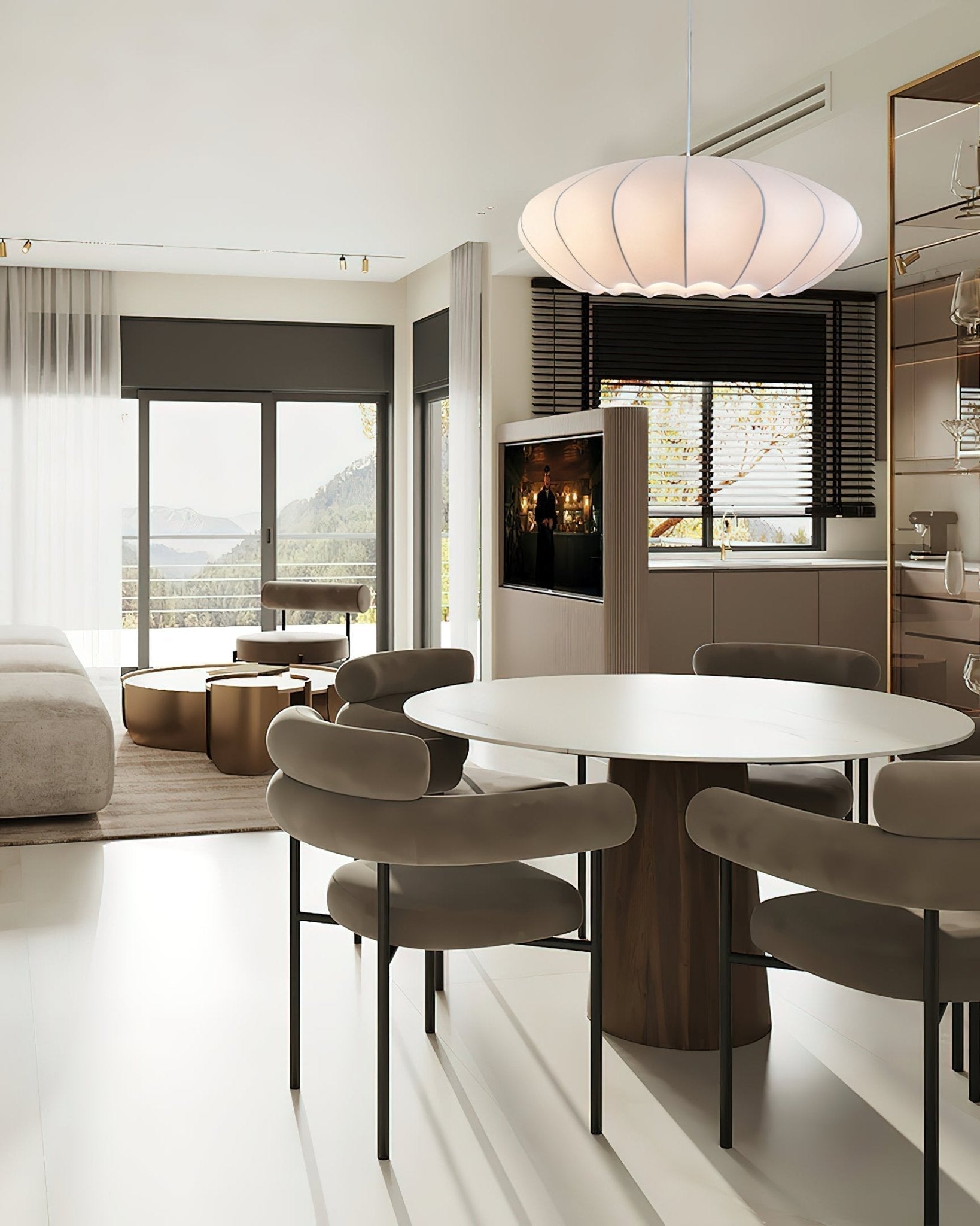 Petalat Seide Elegant Pendelleuchte Lampe-Letslighting