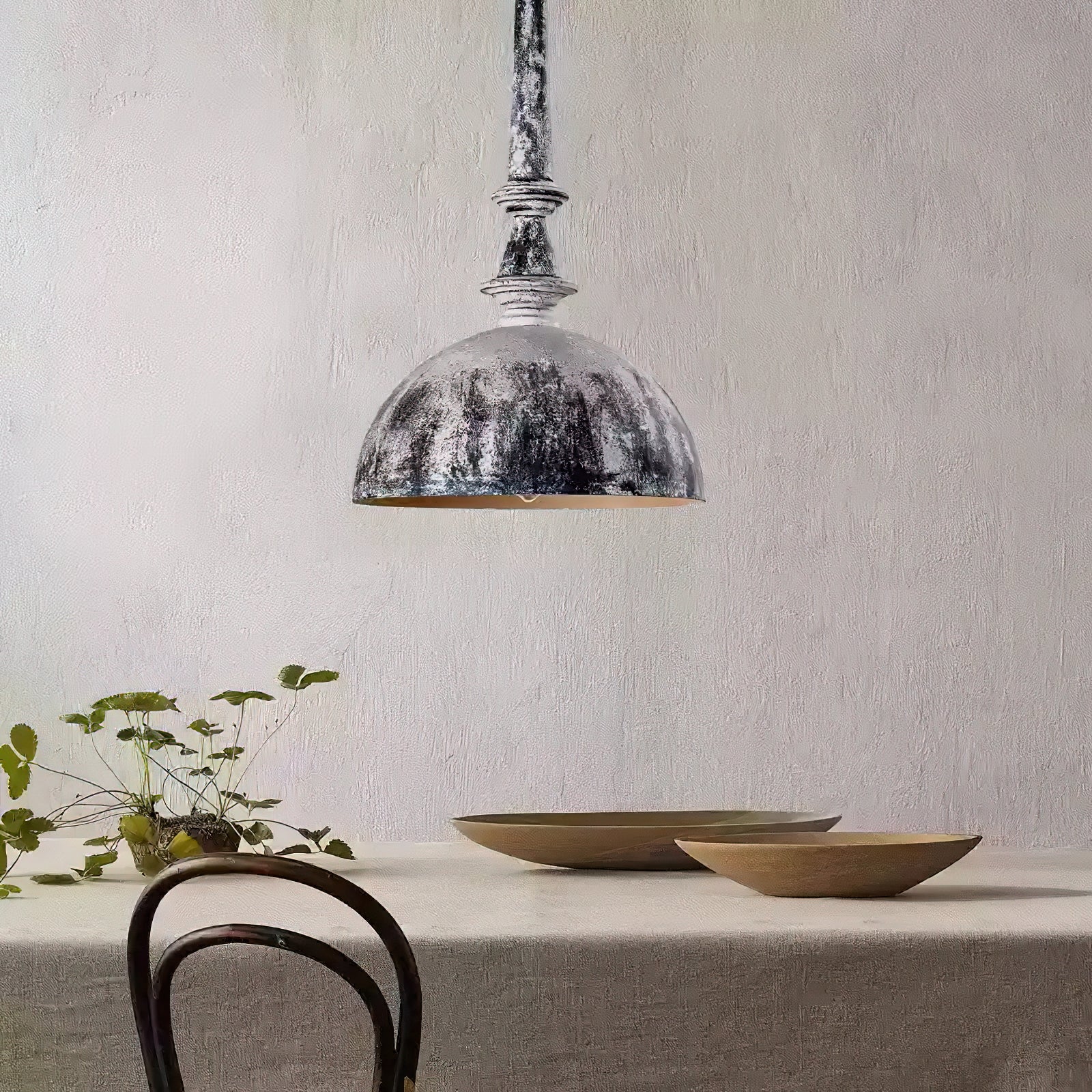Ilshaos Vintage Industrial Holz Pendelleuchte-Letslighting