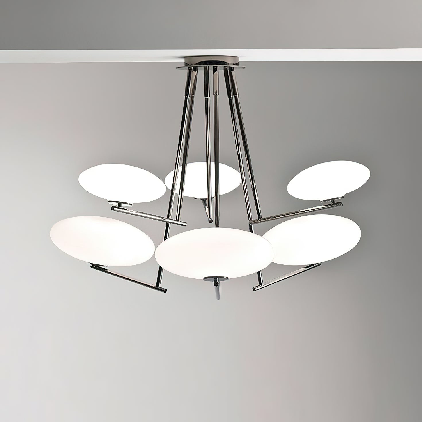 Umirarae Messing Glas Deckenlampe-Letslighting
