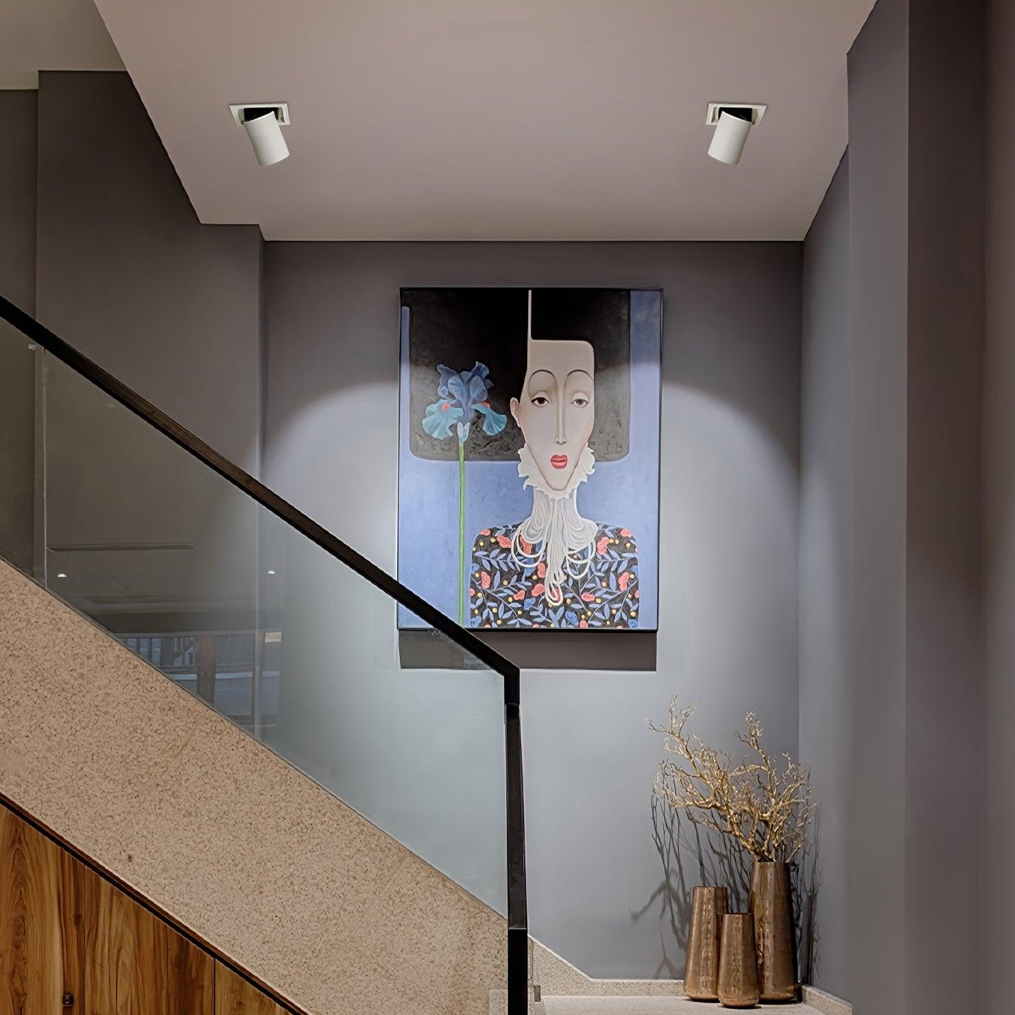 Lustra Deckenleuchte Strahler Schwarz Modern-Letslighting
