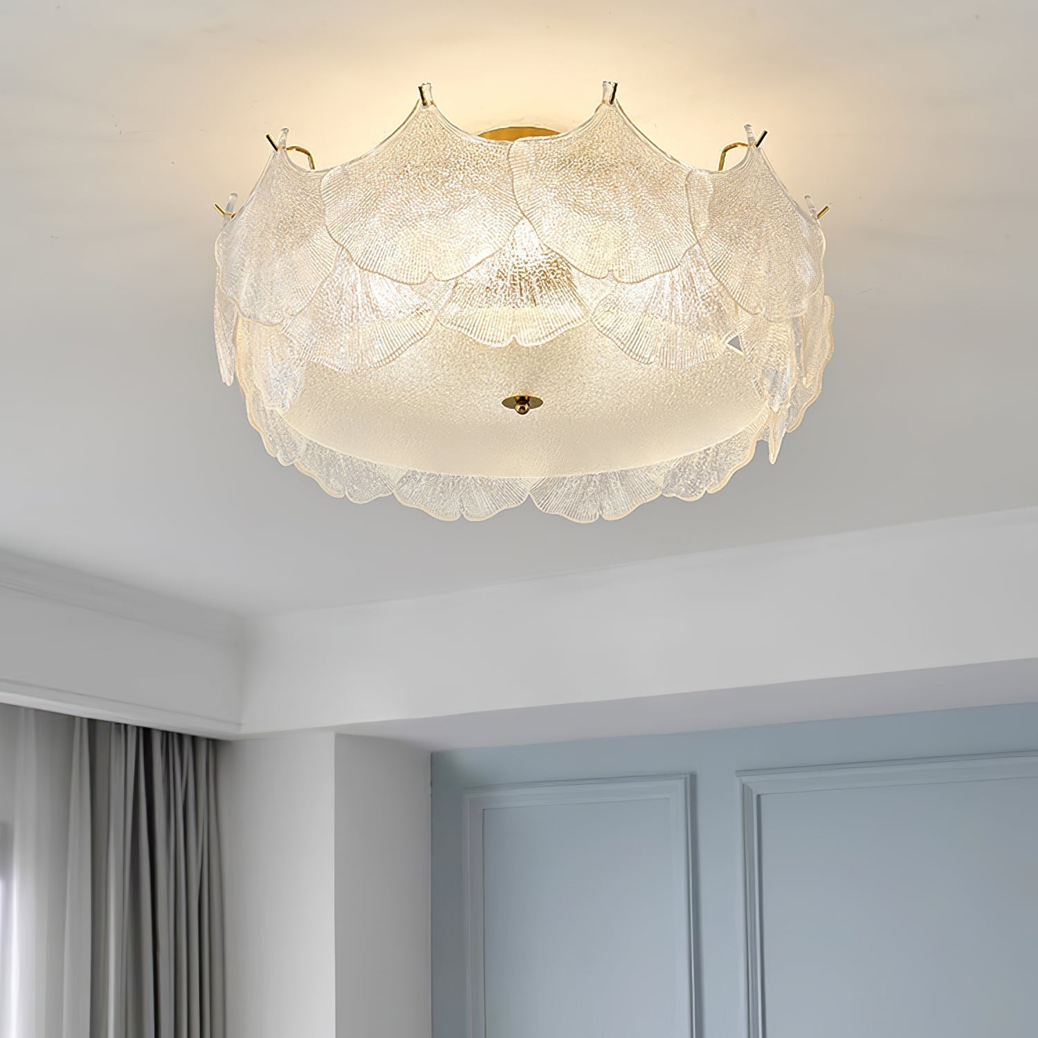 Maple Leaf Cluster Ceiling Light - Blowlighting