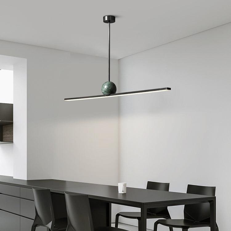 Marble Linear Pendant Lamp - Blowlighting