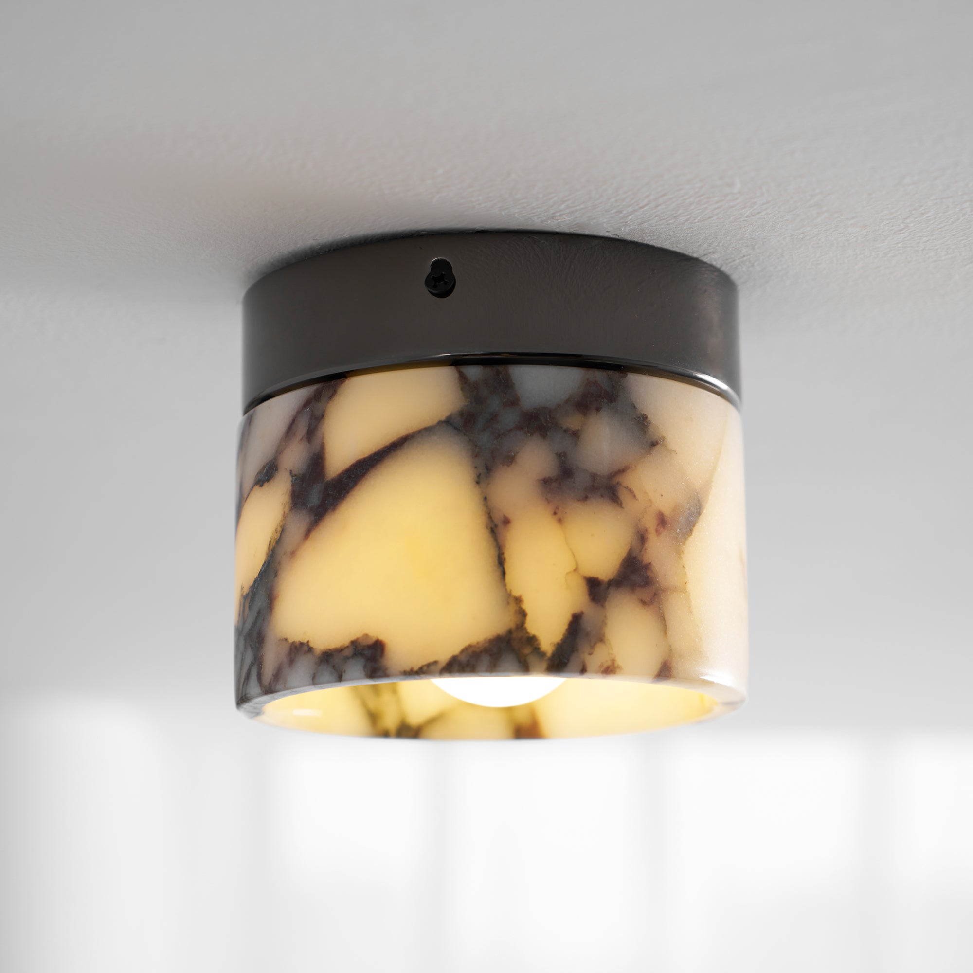 Ivinir Modern Minimalist Round Marble Ceiling Lamp - Letslighting