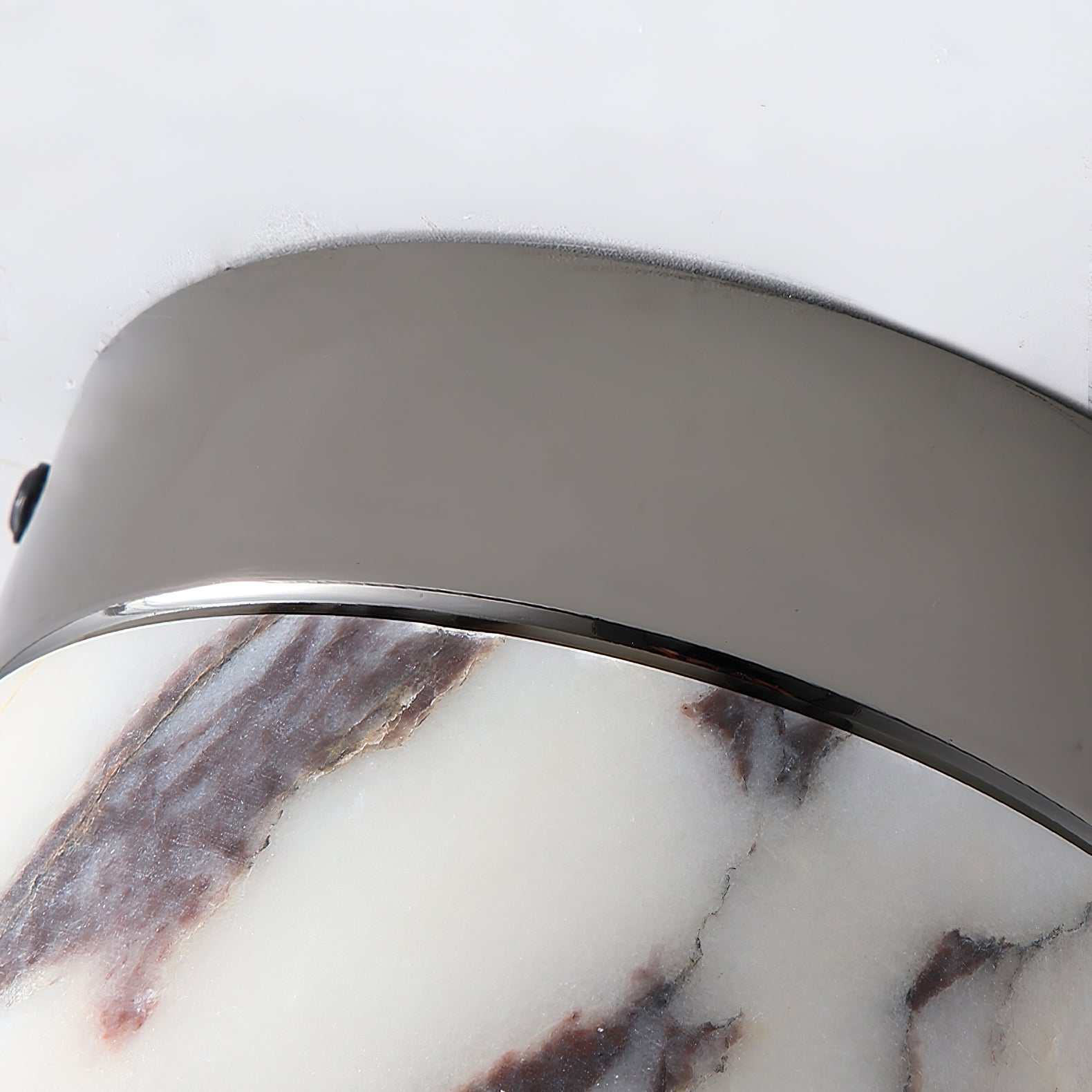 Ivinir Modern Minimalist Round Marble Ceiling Lamp - Letslighting