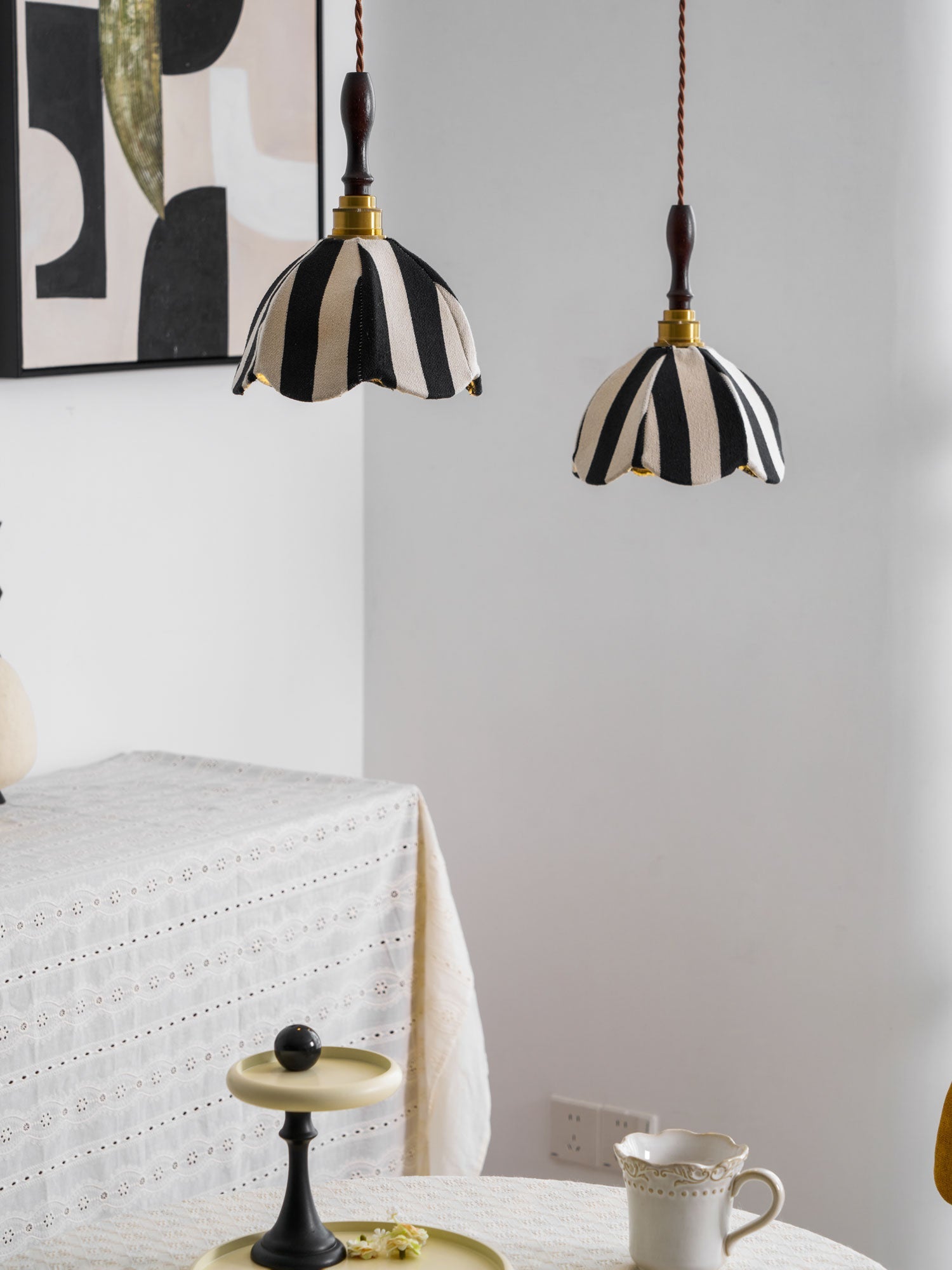 Isolder Stoff Pendelleuchte-Letslighting