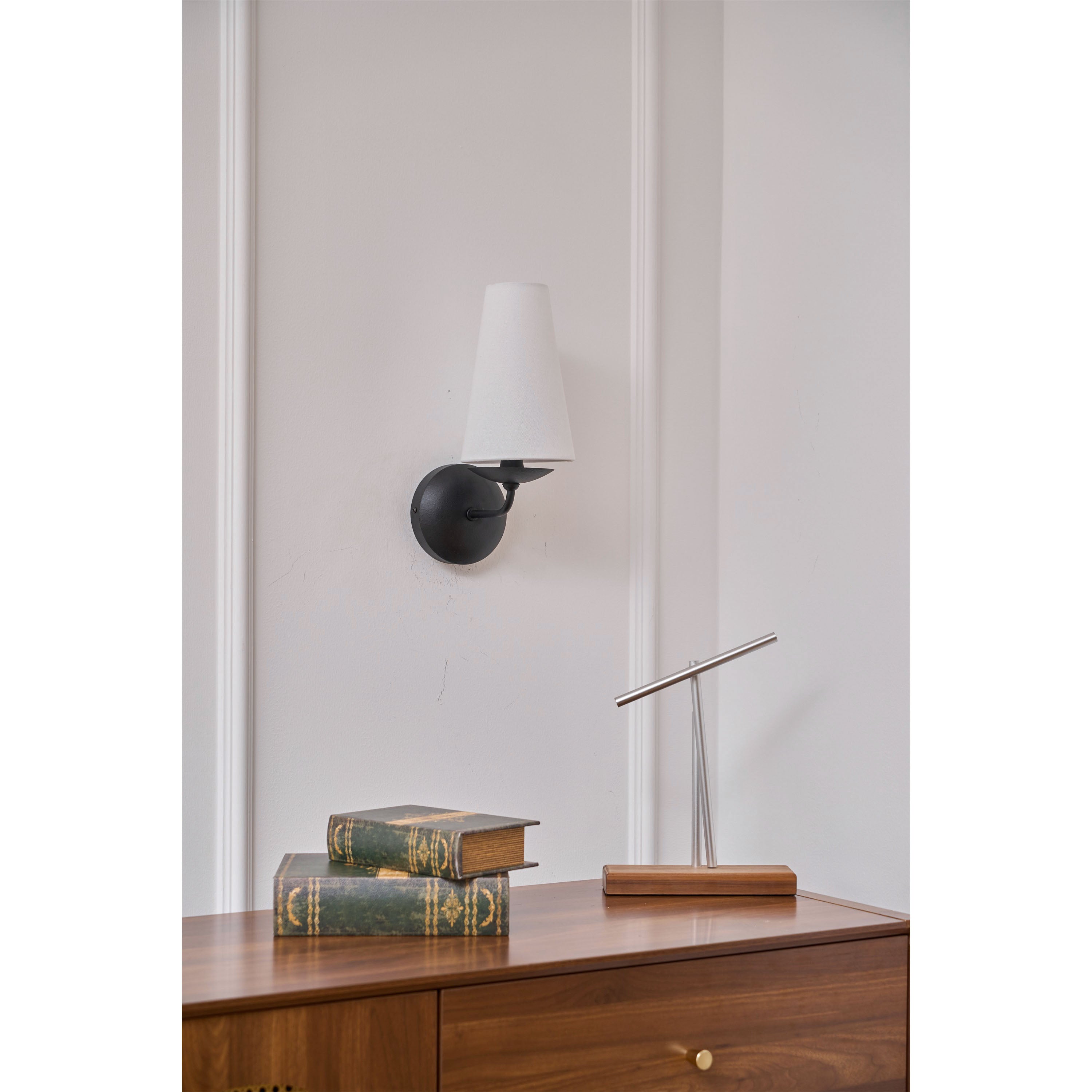Avraee Wandleuchte Messing Stoff Modern Minimalistisch-Letslighting