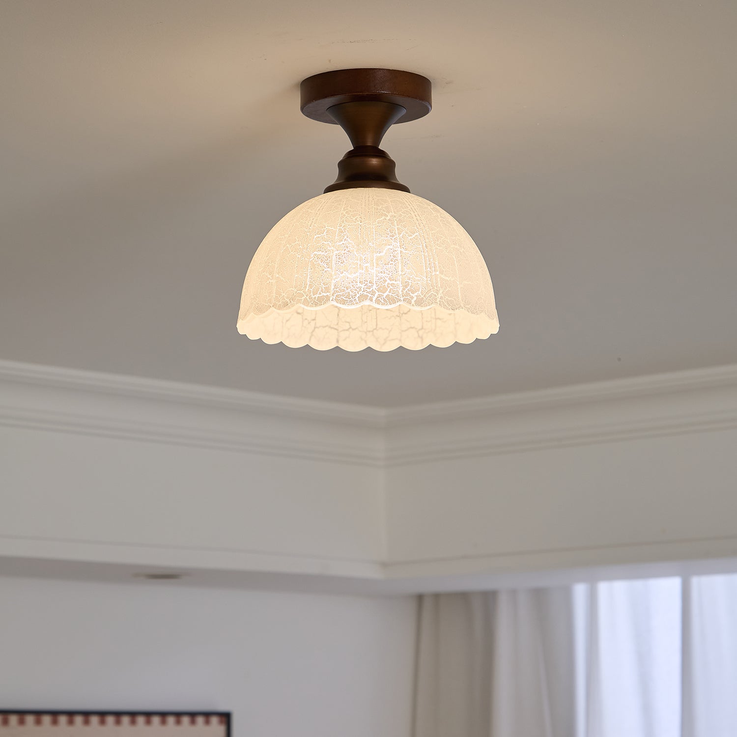 Alveneth Premium Nordisch Kunst Glas Deckenleuchte-Letslighting