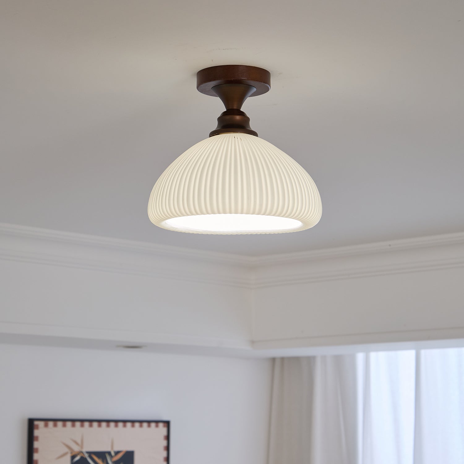 Alveneth Premium Nordisch Kunst Glas Deckenleuchte-Letslighting
