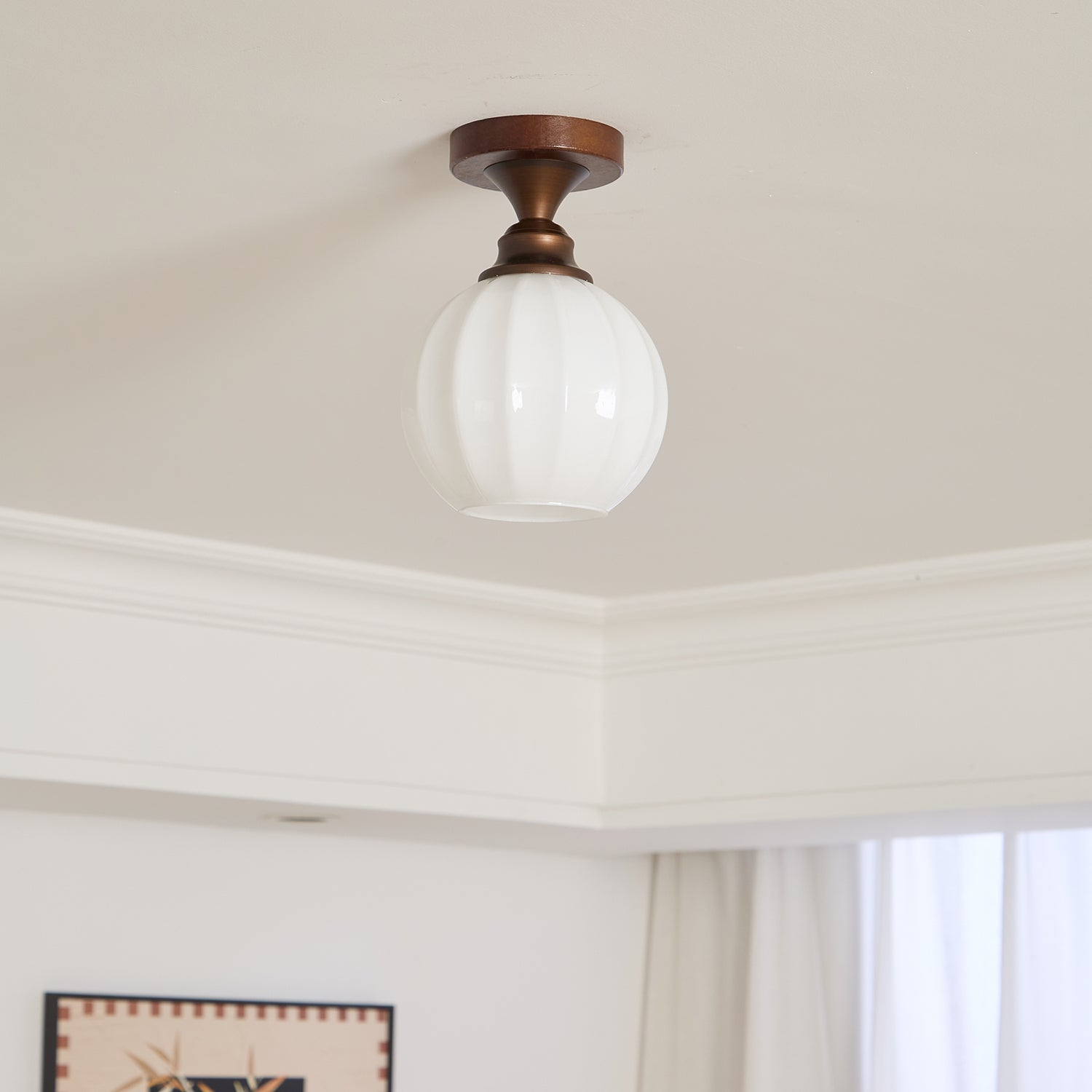Alveneth Premium Nordisch Kunst Glas Deckenleuchte-Letslighting