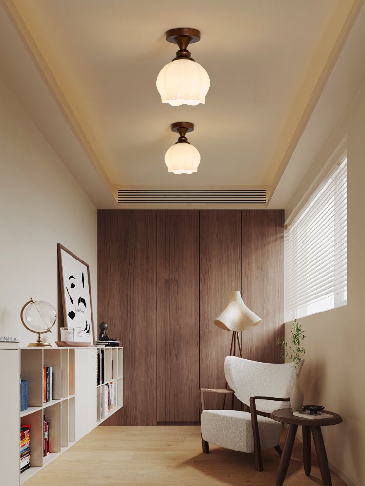 Alveneth Premium Nordisch Kunst Glas Deckenleuchte-Letslighting