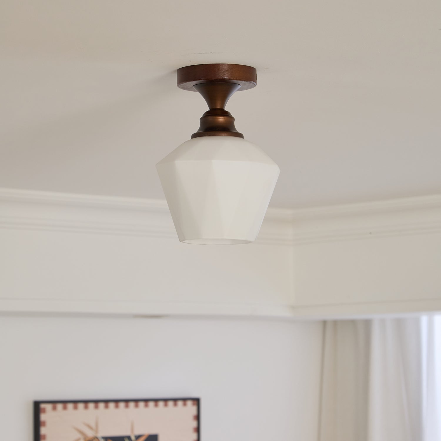 Alveneth Premium Nordisch Kunst Glas Deckenleuchte-Letslighting