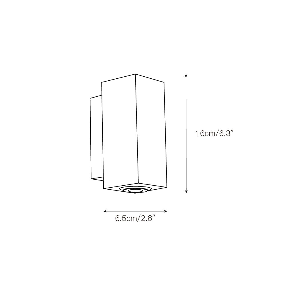 Uvineth Modern Minimalist Travertine Wall Lamp - Letslighting