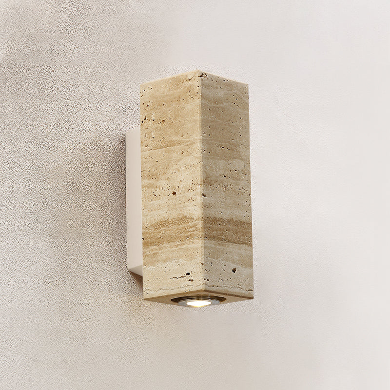 Uvineth Modern Minimalist Travertine Wall Lamp - Letslighting