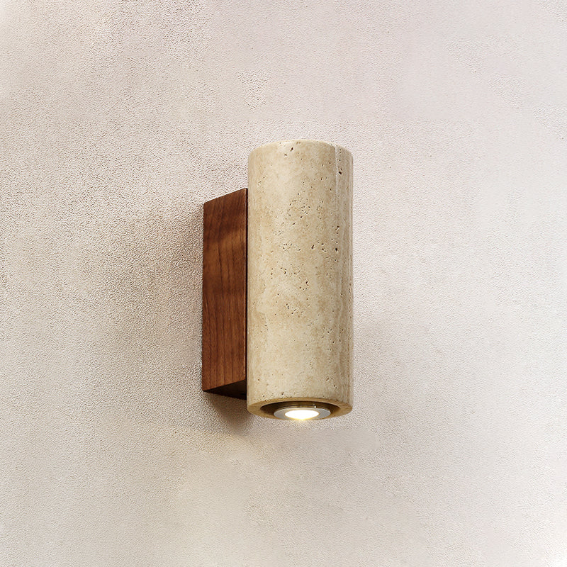 Uvineth Modern Minimalist Travertine Wall Lamp - Letslighting