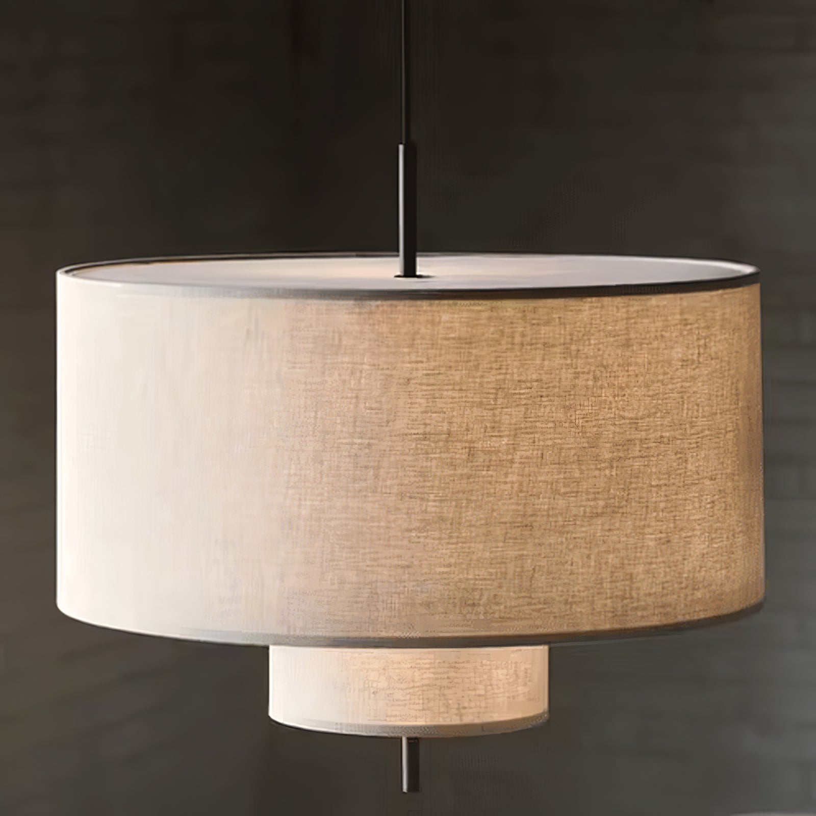 Ulphaa Modern Minimalistisch Stoff Pendelleuchte-Letslighting
