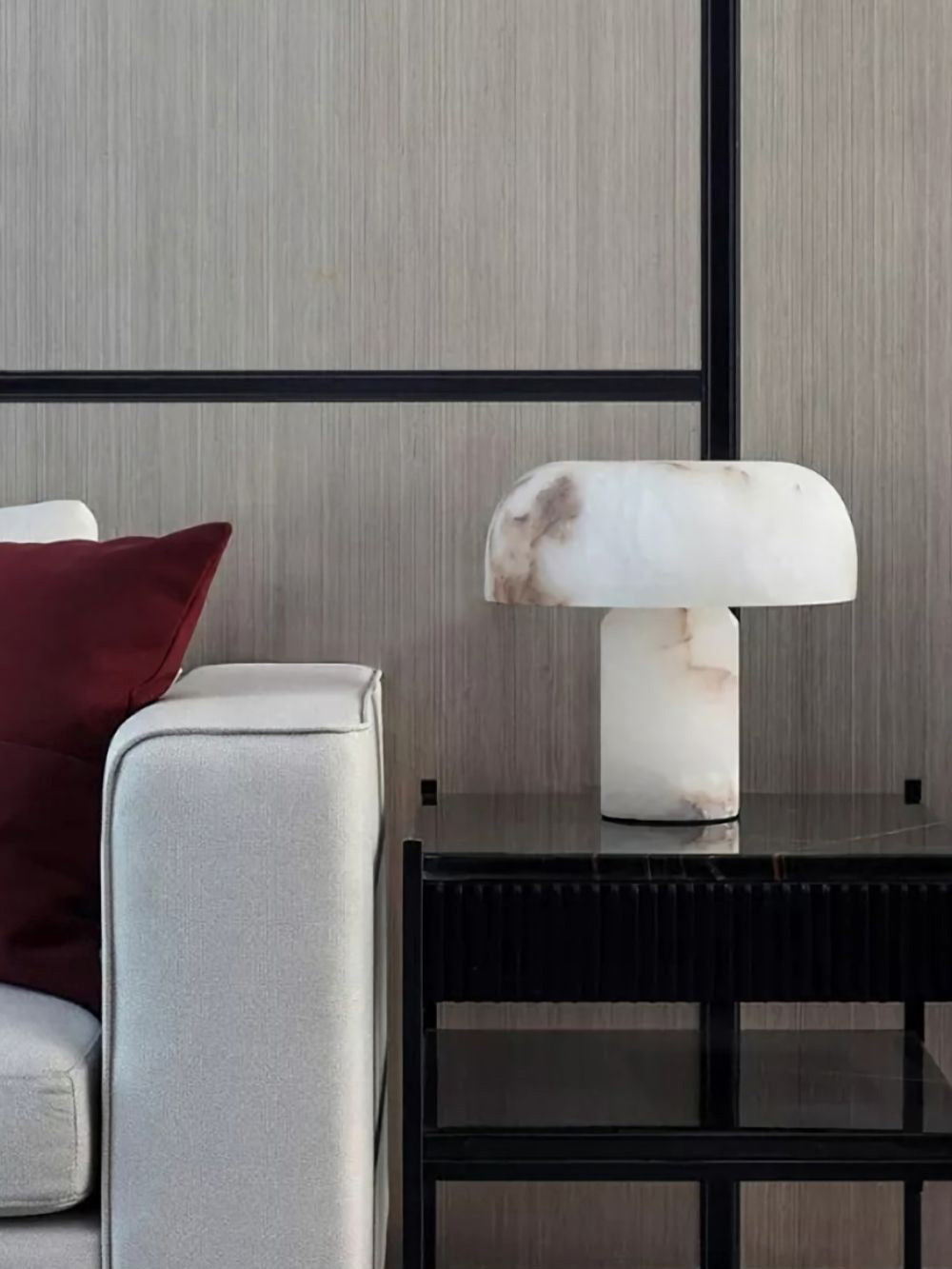 Morgana Minimalistische Tischlampe aus Messing-Letslighting