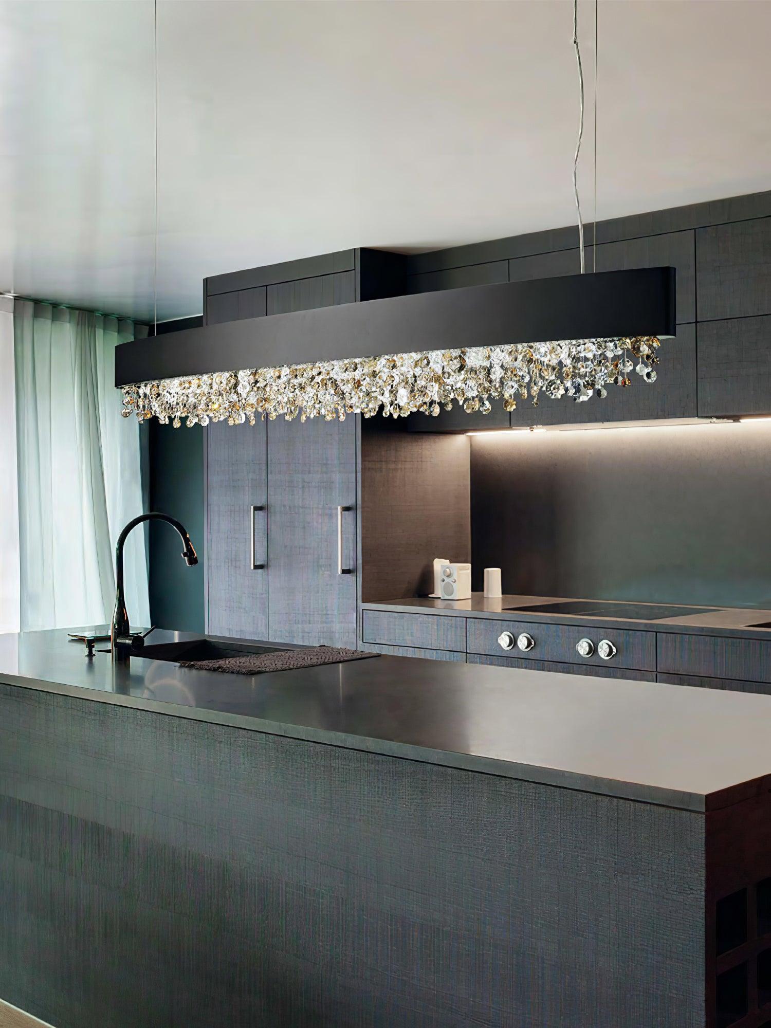 Lymara Moderner Luxus Kristall-Pendelleuchter-Letslighting