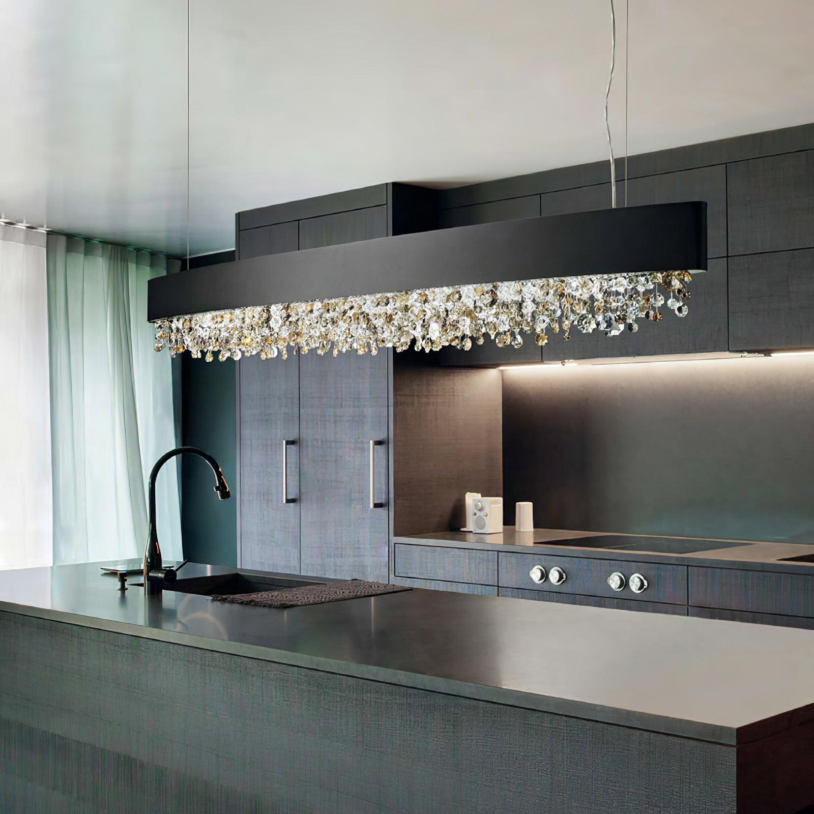 Lymara Moderner Luxus Kristall-Pendelleuchter-Letslighting