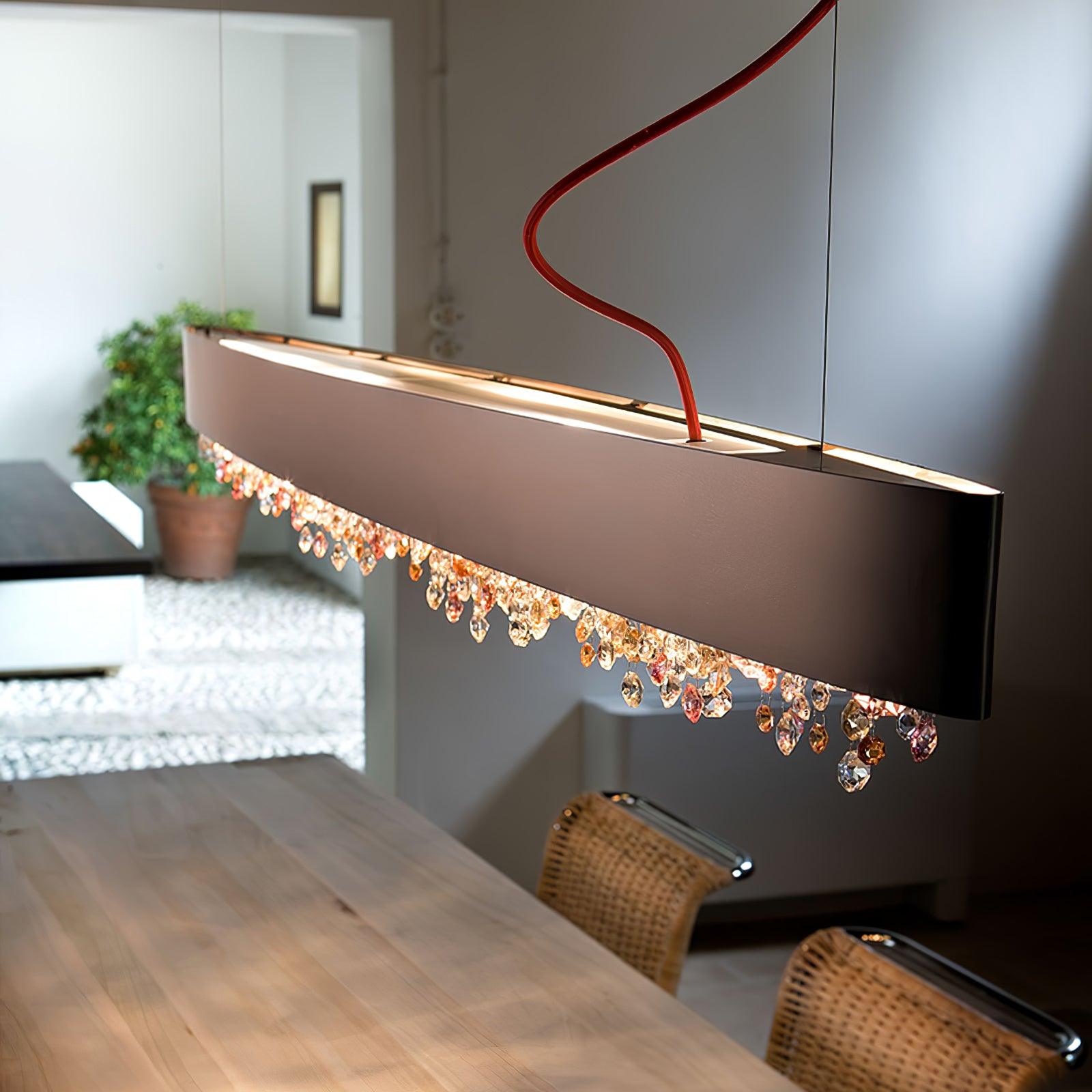 Lymara Moderner Luxus Kristall-Pendelleuchter-Letslighting