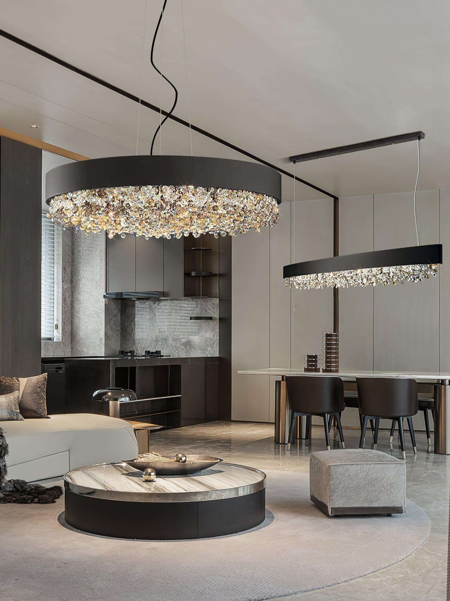 Lymara Moderner Luxus Kristall-Pendelleuchter-Letslighting
