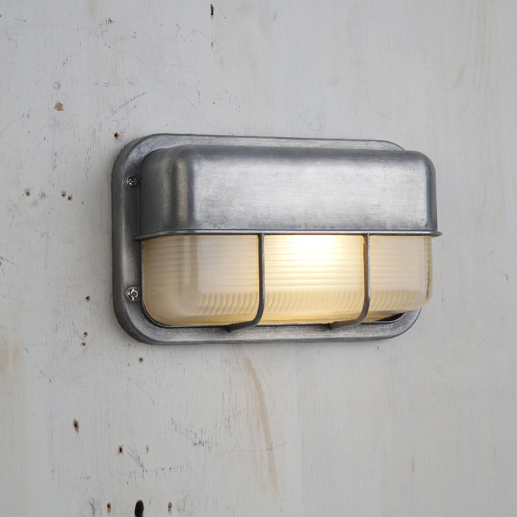 Olcarila Vintage Glas-Außenwandlampe-Letslighting